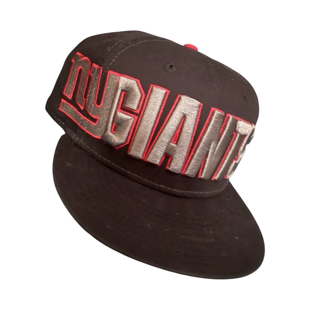 New Era 9FIFTY New York Giants NFL Snapback Cap Black/Red/Gray M-L